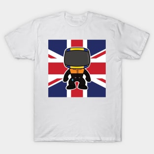 Lando Norris Custom Bobblehead - 2022 Season Flag Edition T-Shirt